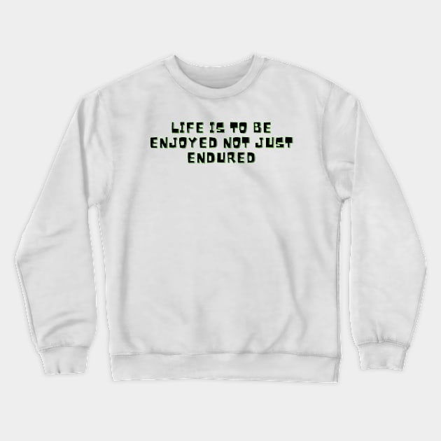 Dad Mens Rights MRA Quote Man Design Crewneck Sweatshirt by GreenCowLand